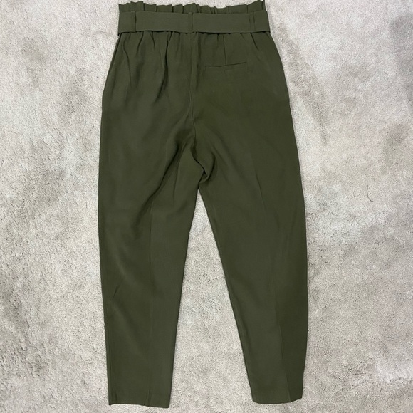 Dynamite Clothing Green Belted Pull On Pants - Picture 3 of 6